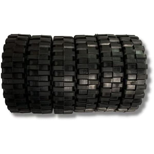 YUNTIE 25" Reel Mower Rear Drive Tires Replaces Part# 4035 set of 6 tires